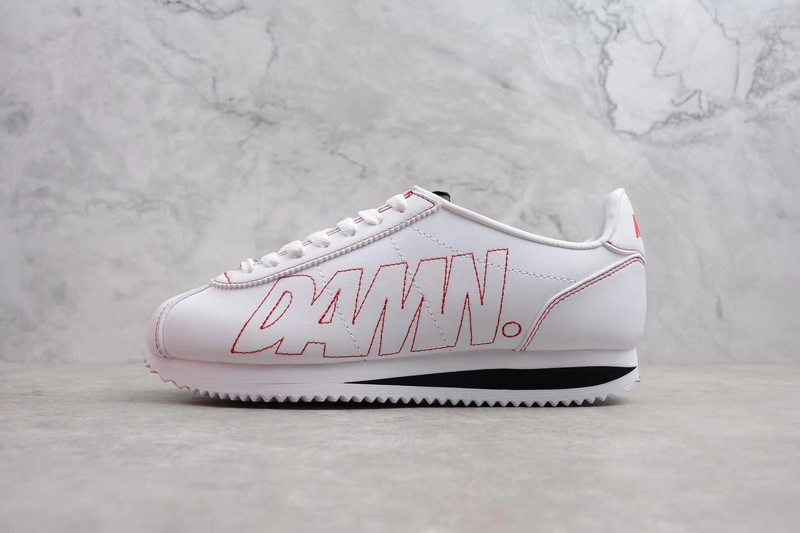 Authentic Nike Cortez X Kendrick Lamar Damn White